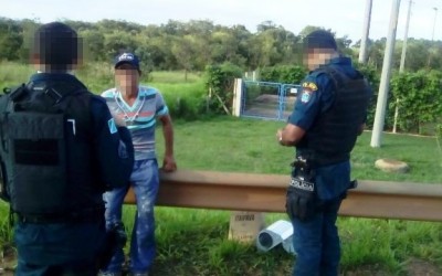 Pintor é detido após furto em poço da Sanesul 