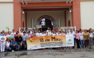 Creas promove caminhada em prol a Semana de Enfrentamento a Exploração Sexual