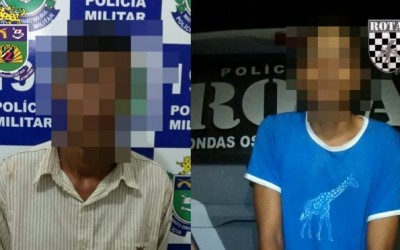 PM apreende munições deflagradas ao cumprirem mandado de prisão