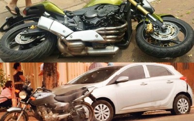 Acidentes “marcam” o final de semana em Três Lagoas 