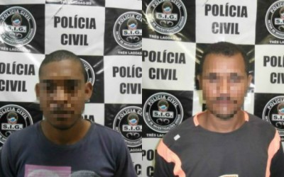 Duas pessoas são presas pela SIG de Três Lagoas 