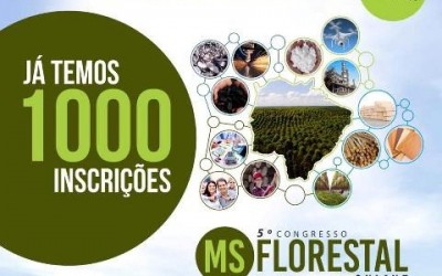Reflore/MS abre inscrições gratuitas para o ‘5o Congresso MS Florestal Online’