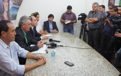 “Não tenho nada a esconder”, diz Angelo Guerreiro em coletiva com a imprensa