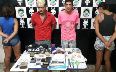 Polícias de Água Clara e Três Lagoas prendem 3 por tráfico e apreendem menor  