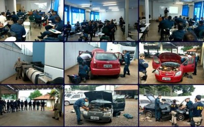 PRF aplica curso de Inspeção Veicular e Documentos para policiais do 2º BPM