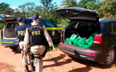 PRF prende traficante que entregaria uma tonelada de maconha em Três Lagoas 