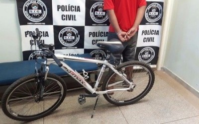 Bicicleta furtada avaliada em R$ 1.300,00 é recuperada pelos agentes da SIG