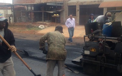 SEINTRA anuncia pacote e chega a 11 obras de pavimentação simultâneas