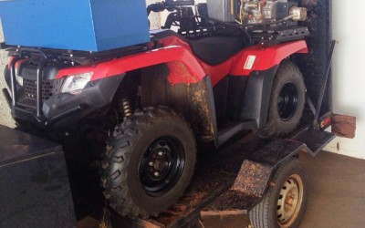 Quadriciclo e instrumentos furtados avaliados em R$ 100 mil são encontrados em Ilha Solteira-SP