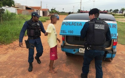 Depois de caçada policial, ladrões que iriam furtar residências são presos pela PM