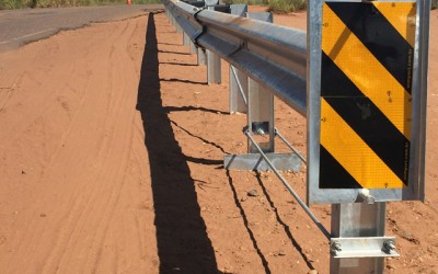Guard rail começam a ser instalados pelo DNIT no perímetro urbano de Três Lagoas 