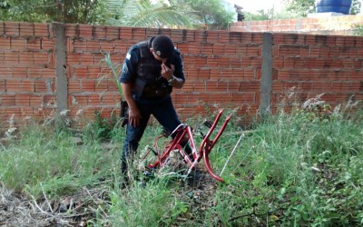 Polícia Militar descobre desmanche ao lado da Lagoa Maior 