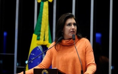 Em Plenário, Simone Tebet homenageia centenário de Wilson Barbosa Martins