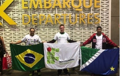 Estudantes do Campus Três Lagoas do IFMS participam de conferência sobre tecnologia em Portugal