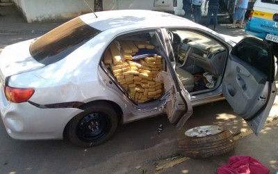 Veículos apreendidos com drogas na MS- 395 possuíam rádios de telecomunicação