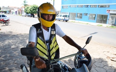 SEINTRA alerta motociclistas sobre a importância da antena de proteção