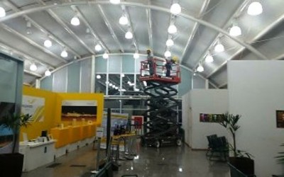 Aeroporto Plínio Alarcon segue recebendo benfeitorias