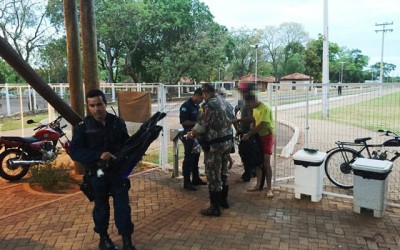 Jovens são detidos por pesca subaquática no Balneário Municipal 
