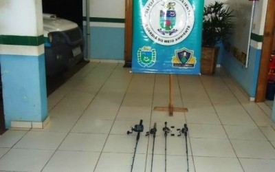 PMA prende dois pescadores paulistas pescando em local proibido