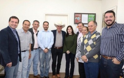 Guerreiro encontra Simone e Eduardo e trata de desenvolvimento de Três Lagoas