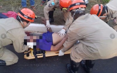 Morre motociclista de acidente na divisa de MS-SP neste sábado