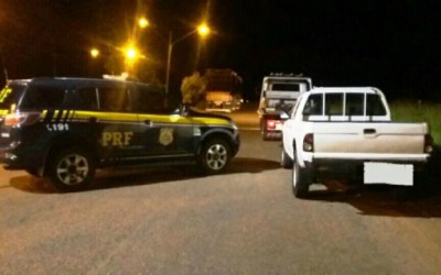 Motorista de L-200 é preso pela Polícia Rodoviária Federal de Três Lagoas 