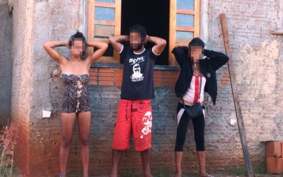 “Noias” são flagrados em construção abandonada no bairro Novo Aeroporto