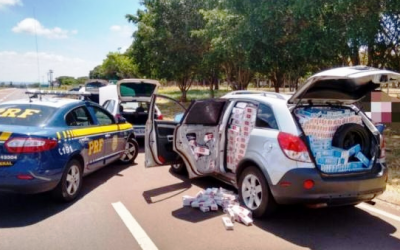 Carro de Três Lagoas apreendido pela PRF era “batedor” de carro de luxo 