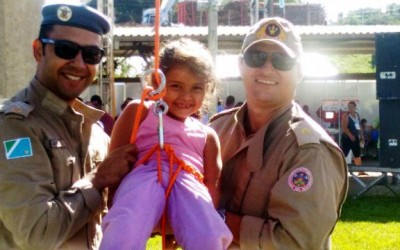 5º Grupamento do Corpo de Bombeiros participa de apresentações no “Arena Mix”