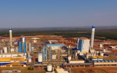  Fibria inicia operação da nova fábrica de celulose em Três Lagoas antes do prazo previsto