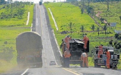 Dnit vai restaurar  189 quilômetros da BR-262