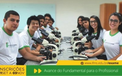 IFMS abre 160 vagas para cursos técnicos no Campus de Três Lagoas