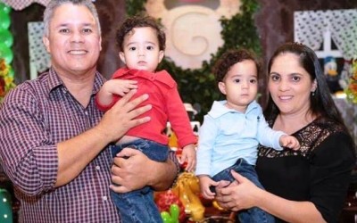 Missa de 7º dia dos gêmeos que caíram em piscina será neste sábado