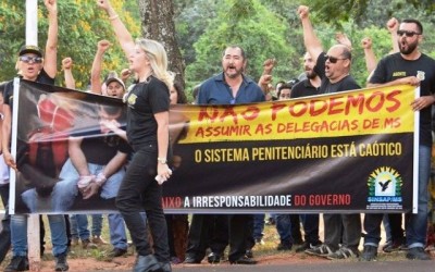 Agentes penitenciários ameaçam paralisar atividades