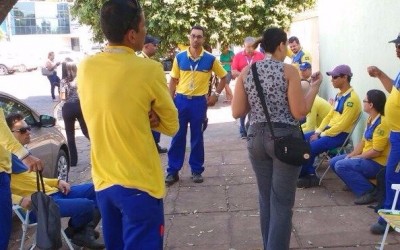 Trabalhadores dos Correios estão em greve em Três Lagoas