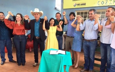 Deputado Eduardo Rocha entrega equipamentos para Assistência Social de Três Lagoas