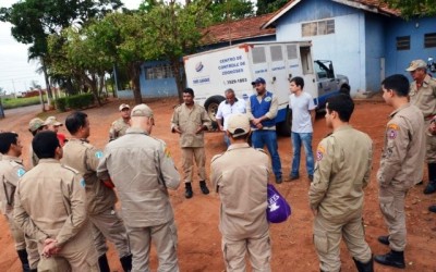 Equipe do CCZ partilha experiências com equipes dos Bombeiros