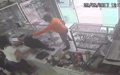 Bandido leva 24 segundos para roubar joalheria em Três Lagoas