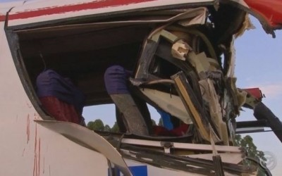 Cinco vítimas de acidente com ônibus da Reunidas estão em estado grave