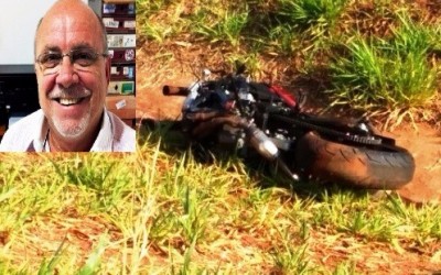 Proprietário da Matecsul, Odair Fontebasso morre em grave acidente de moto na Euclides da Cunha