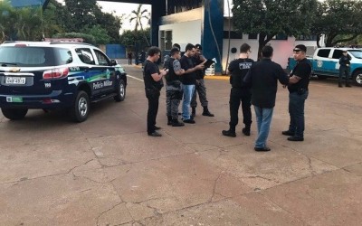 Forças policiais deflagram a Operação Cidade Tranquila em Três Lagoas