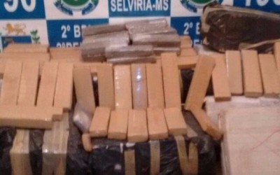 Homem é preso após ser flagrado com meia tonelada de maconha