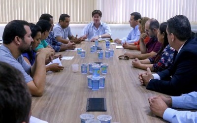 Vereadores reúnem-se com diretores do Hospital Auxiliadora