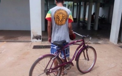 Pelotão de Trânsito recupera bicicleta furtada