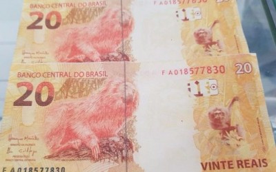 Comerciante recebe cédulas de dinheiro falso em Castilho
