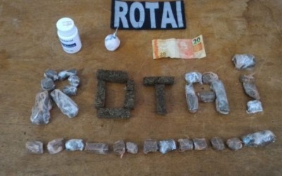 Homem é preso no Jardim Imperial acusado de tráfico de drogas