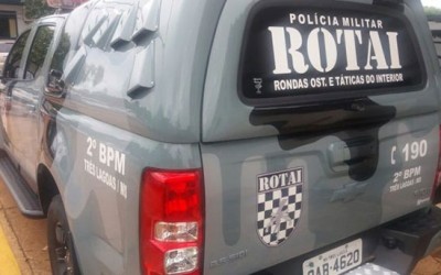 Rotai cumpre mandado de prisão em Três Lagoas