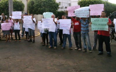 Protesto marca desfile de 07 de Setembro em Três Lagoas 