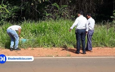 Corpo de mulher é encontrado em rodovia entre Ilha e Itapura; Suspeita é de homicídio