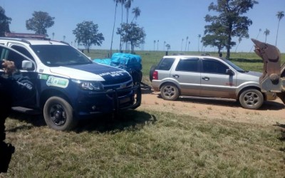 Em Ação conjunta, Patrulha Rural, P.M.A. e Polícia Civil prende autores de furto de combustível e crime ambiental